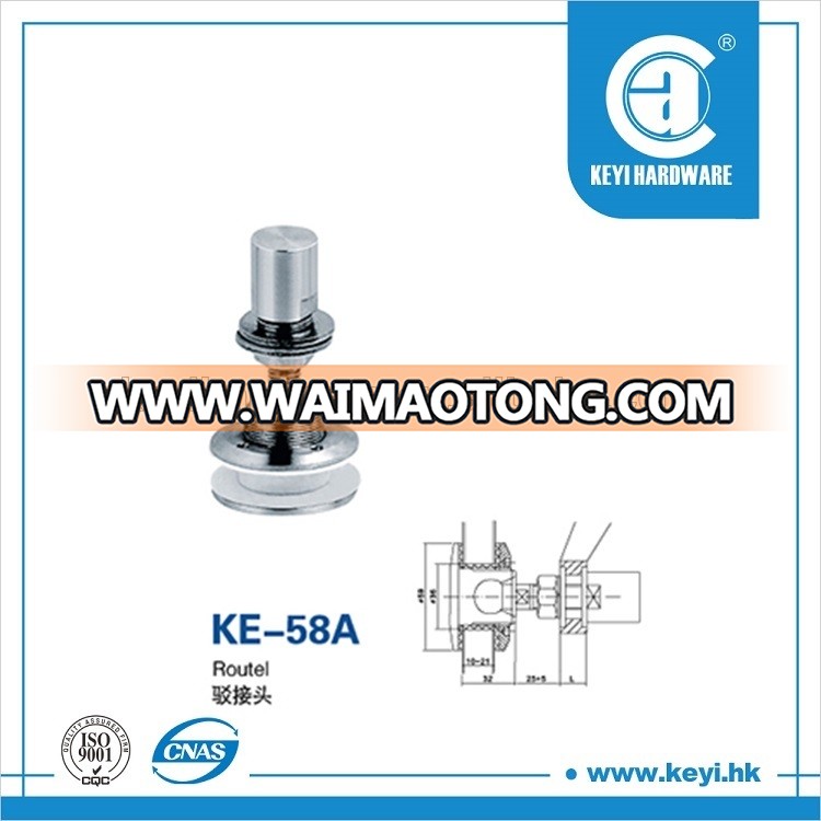 Glass curtain wall fittings spider routel/connector(KE-58A)