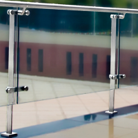 Glass Balcony Railing Stairs Handrail Pool Fence Hardware Accessories Stainless Steel Bracket Arm Spider