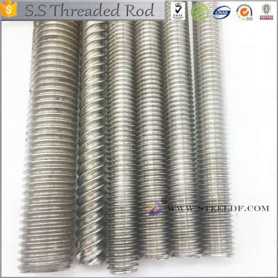 Stainless steel ASTM A36 Threaded rods 1/4" to 2.1/2" Fe/Zn 3A as per ASTM F1941