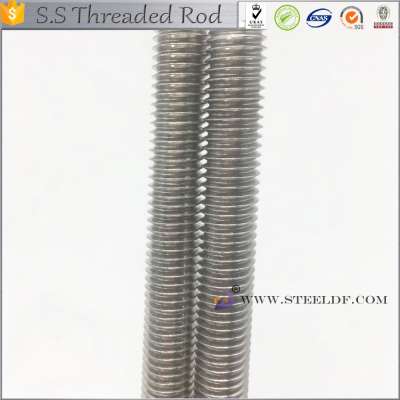 China supplier m6*1.0 stainless steel hollow threaded rod