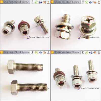 Best seller! China 254SMO hex bolts