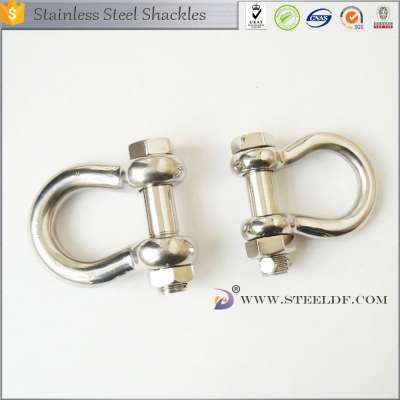 Adjustable stainless steel shackle for paracord bracelet/shackle clasp