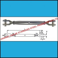 316 grade stainless steel closed body turnbuckle